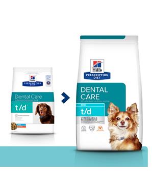Levně Hill’s Can. PD T/D Dental Care Mini 3 kg