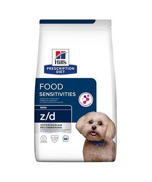 Levně Hill’s Can. PD Z/D Food Sensitivities Mini 1 kg