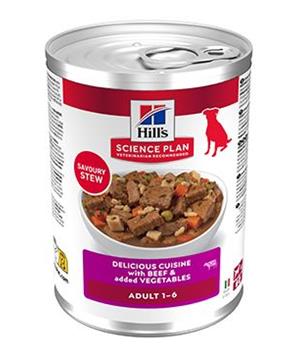 Levně Hill’s Can. SP Adult Beef&Vegetable Konz. 363g