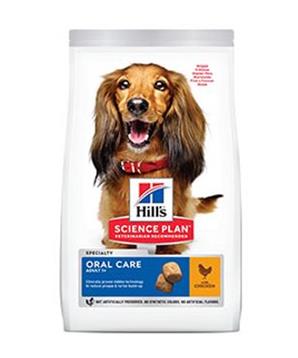 Levně Hill’s Can.Dry SP Oral Care Adult Medium Chicken 12 kg