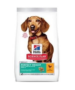 Levně Hill’s Can.Dry SP Perf.Weight Adult Small Chicken 1,5 kg