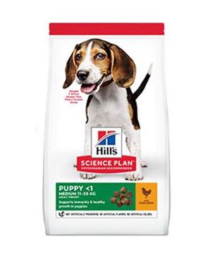Levně Hill’s Can. SP Puppy Medium Chicken 14 kg