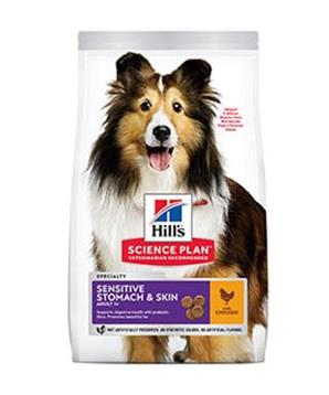 Levně Hill’s Can. SP Sensitive Adult Medium Chicken 14 kg