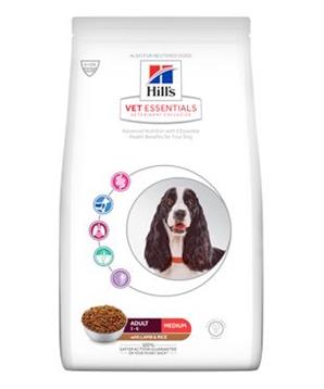 Hill’s VET ESSENTIALS Adult Medium krmivo pro psy s jehněčím a rýží