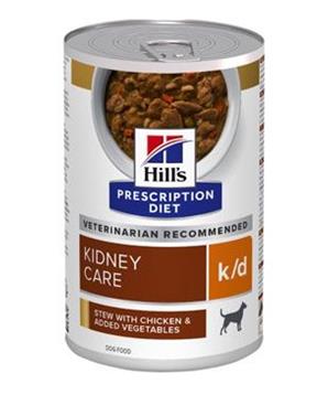 Levně Hill’s Can. PD K/D Kidney Chicken&Veget stew Konz. 354g NEW