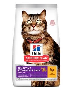 Levně Hill’s Fel. SP Adult Sensi. Stomach&Skin Chick. 7 kg