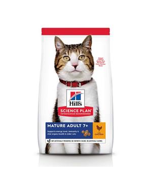 Levně Hill’s Fel. SP Mature Adult 7+ Chicken Dry 1,5 kg