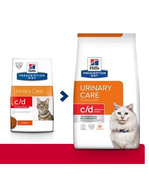 Levně Hill’s Fel. PD C/D Urinary Stress 1,5kg NEW