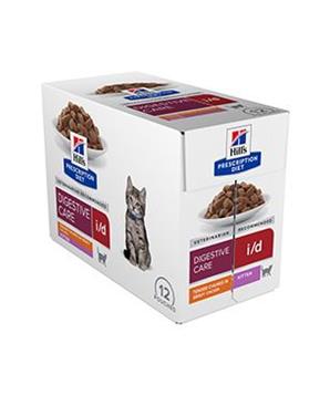 Levně Hill’s Fel. PD I/D Péče o zažívání koťata kapsa 12x85g
