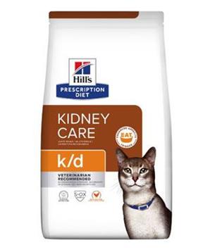 Levně Hill’s Fel. PD K/D Kidney Care Chicken 3kg - Hill’s Fel. PD K/D Kidney Care Chicken - poškozený obal 1ks