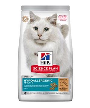 Levně Hill’s Fel. SP Adult Hypoallergenic Insect&Egg 1,5kg