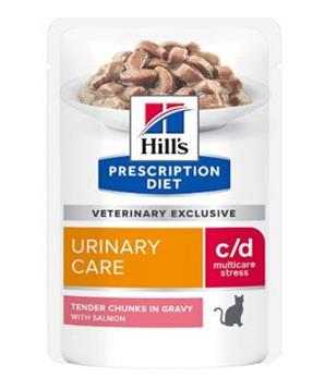 Levně Hill’s Fel. PD C/D Urinary Stress Salmon Kapsa new 12x85gNEW