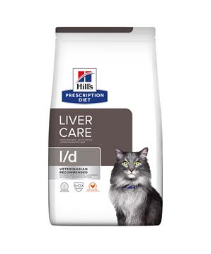 Levně Hill’s Fel. PD L/D liver care Dry 1,5kg NEW