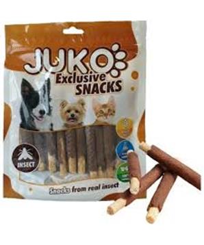 Levně Hmyzí protein na žvýkací tyčince JUKO Exclusive Snacks 250g