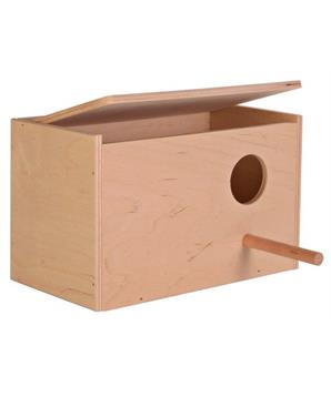 Levně Hnízdící budka pro andulky 21x13x12 cm 1 ks