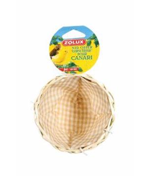 Levně Hnízdo pro ptáky do klece proutěné 11cm Zolux