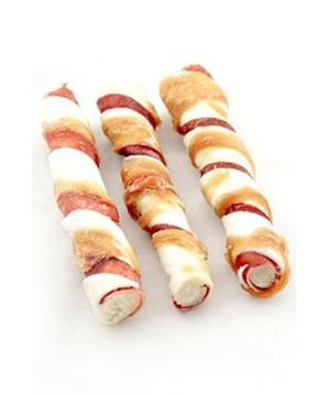 Hovězí tyčka s vepřovým a kuřecím masem 