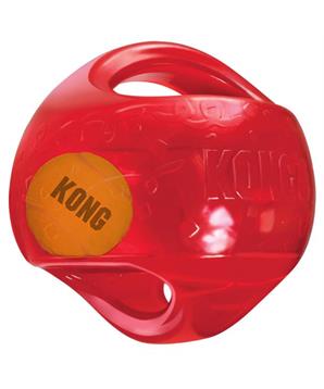Levně Hračka guma + tenis Jumbler míč Kong large/X-large