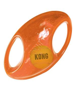 Levně Hračka guma + tenis Jumbler míč rugby Kong large/X-large
