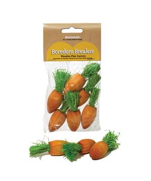 Levně Hračka hlod. dřevo interakt.- náhr. mrkve Rosewood 6 ks