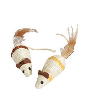 Hračka kočka Sisal Mouse Zolux