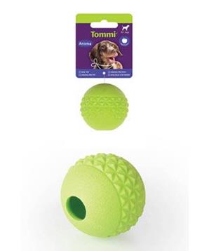 Levně Hračka pes Aroma Míček vzorovaný, 6,5cm