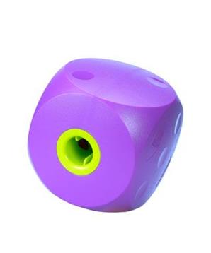Hračka pes BUSTER Food Cube fialová L - 12cm