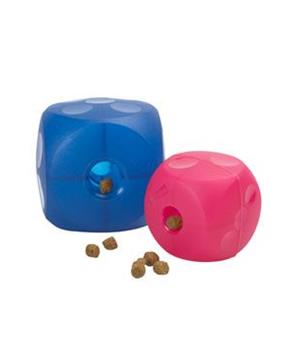 Levně Hračka pes BUSTER Soft Cube 12 cm modrá