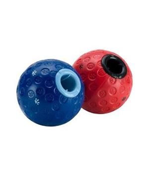 Levně Hračka pes BUSTER Treat ball, červená velikost S