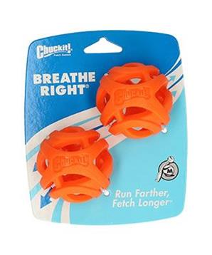 Levně Hračka pes Chuckit Breathe Right Fetch Ball medium 2 ks