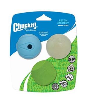 Levně Hračka pes Chuckit Fetch Medley S 5cm/3ks