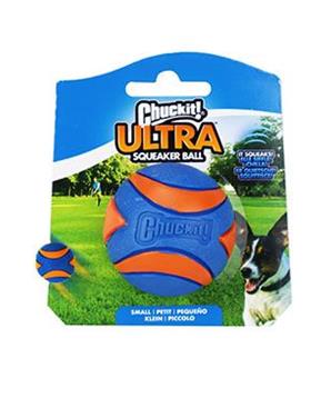 Levně Hračka pes Chuckit Ultra Squeaker Ball S 5 cm