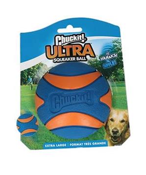 Levně Hračka pes Chuckit Ultra Squeaker Ball XL 9cm