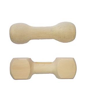 Levně Hračka pes Činka dřevo aport 14,5cm 1 ks