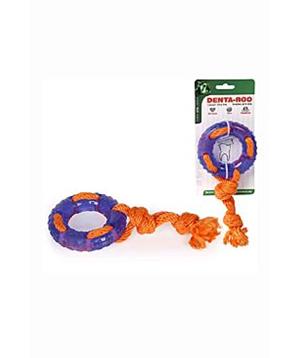 Hračka pes Denta Roo Záchranný kruh 22cm/9,5cm