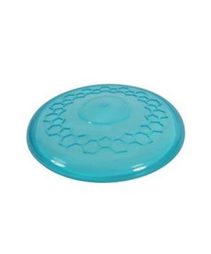 Levně Hračka pes FRISBEE TPR POP tyrkysová 23 cm