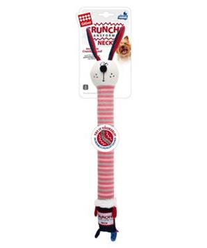 Levně Hračka pes GiGwi Plush Friendz králík S křupavý krk 1 ks