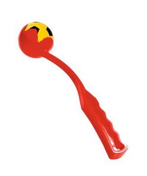 Hračka pes Házedlo 32cm oranžová KAR