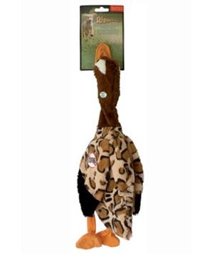 Levně Hračka pes Kachna divoká pískací Skinneeez 46 cm