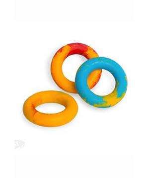 Hračka pes Kruh guma plovací Vanilk. 11 cm