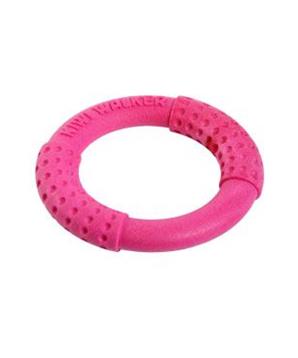 Hračka pes RING MINI plov.a létajíc.z TPRpěny,KW růžová