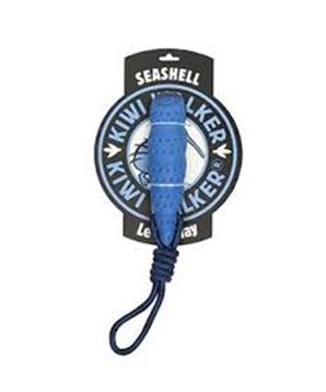 Hračka pes SEASHELL MAXI, plov z TPR modrá Kiwi