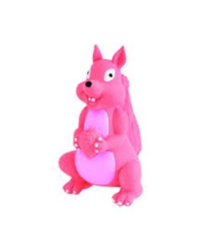 Levně Hračka pes - veverka latex 15 cm