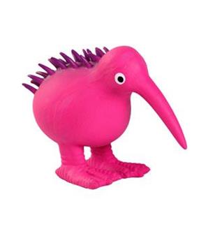 Levně Hračka pes WHISTLE latex,pískací 11,5cm KW modrá