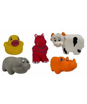 Levně Hračka pes - zvířata latex 1 ks/9 cm