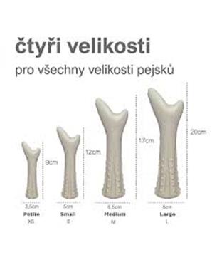Hračka pes žvýkací Petstages Jelení parůžek Petite