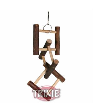 Levně Hračka rozřezaný žebřík 12 příček 58 cm 1 ks