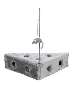 Hračka sýr Ementál s myškou 36x8x26/26cm