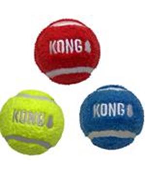 Hračka tenis + plyš KONG Sport® Softies Balls
