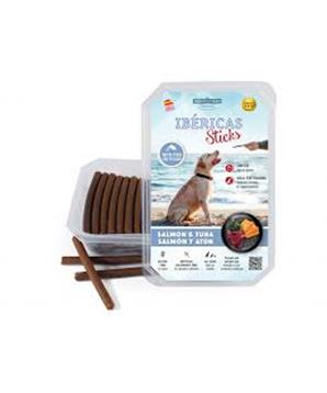 Levně Ibéricas Dog tyčinky losos a tuňák 350g